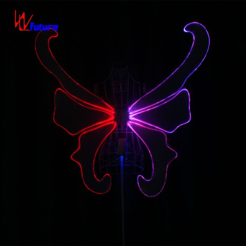 Future Halloween Fiber-optic Luminous Insect Wing party as prop WL-197