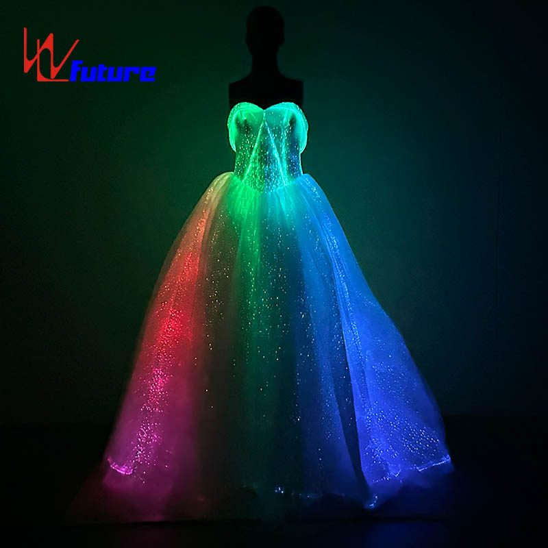 LED light party dress skirt