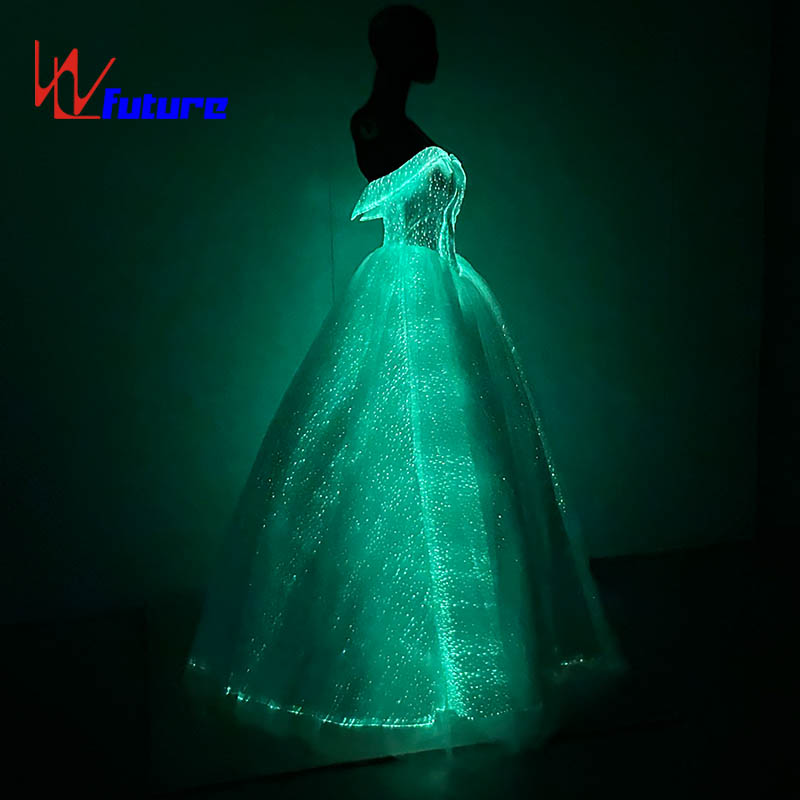 Light-up Strapless Wedding Dress