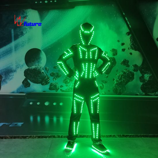 未来创意LED发光荧光舞蹈服装