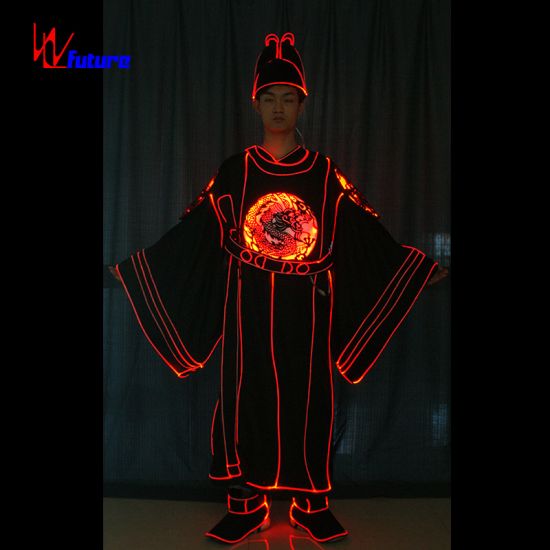 LED光纤发光龙袍