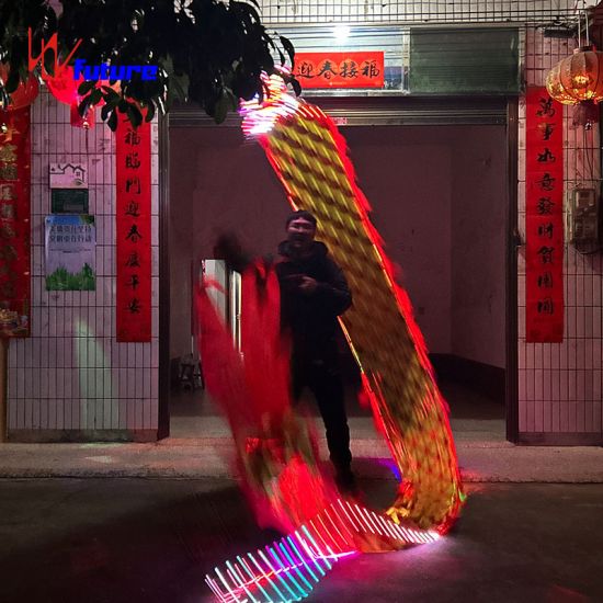 Led full color light sling dragon