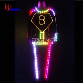 Future stage performances full color wirelessly controlled programmable roleplay costume logo custom WL-125