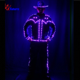 Future Talent dance LED clothing wireless programming control electric light dance clothing luminous jeans WL-141