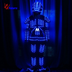 Full color change led robot costume,custom robot led,DMX 512 wireless controlled led robot suit WL-159