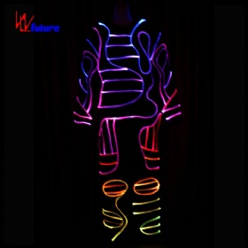 Full color LED Light Optic Fiber ClothesWL-01