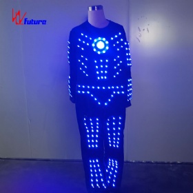 Future LED robot costume armor dancer pixel costume WL-167