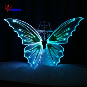 Future Halloween fiber-optic luminescent insect plays as wing glistening fluorescent wing WL-171A