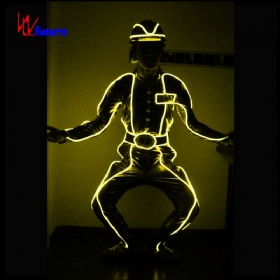 Workers electric light dance costume WL-03