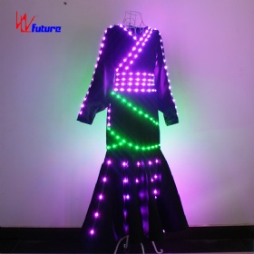 Future luminescent clothing Chinese style classic Hanfu female LED clothing WL-205
