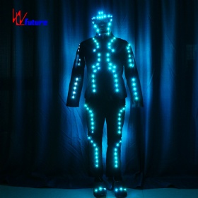 未来专业发光舞蹈LED服装舞台和舞蹈穿机器人表演服装WL-220
