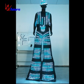 Future wireless programming control magic color color LED light-emitting stilt clothing WL-248