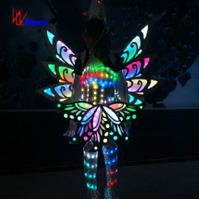 Future LED clothing butterfly fairy beautiful wings magic color light clothing WL-257