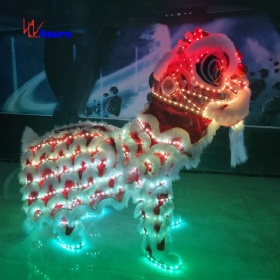 Future Chinese characteristics lion costume magic color light lion prop WL-259