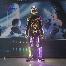 Adult Halloween costume LED Dance cyborg Costume WL-265