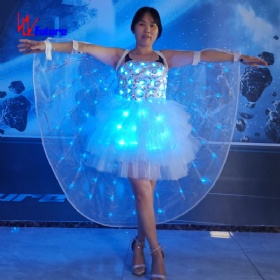 Future LED light suit Cute Princess skirt ISIS wings WL-268