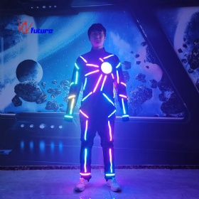 Full color LED luminous clothing focus stage performance luminous clothing WL-277