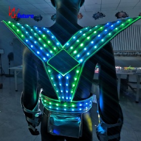 Full color luminous costume Warrior armor