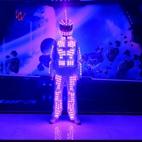 Space Warrior Luminous costume Luminous armor