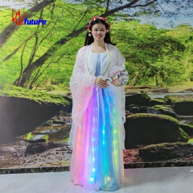 LED luminous female Chinese Hanfu