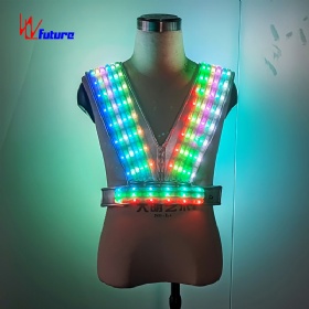 LED light shoulder strap