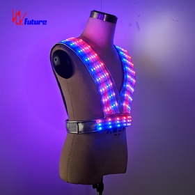 LED light shoulder strap