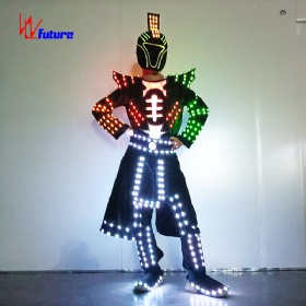 LED Luminous Samurai suit