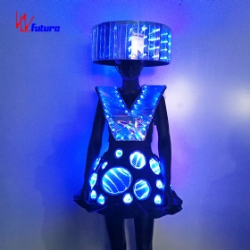LED luminous performance dress