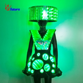 LED luminous performance dress