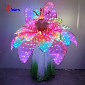 Future creative flower fairy stage performance costume