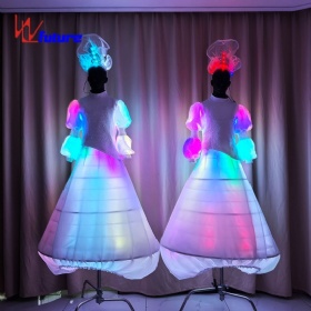 Stilt Led light performance dress