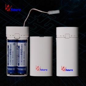 Self-developed light-emitting clothing special mobile power supply small battery case