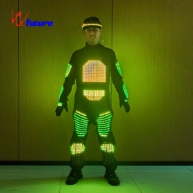 LED illuminated display clothing