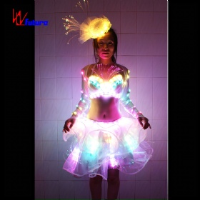 Remote wireless control of sexy LED color shifting tutu