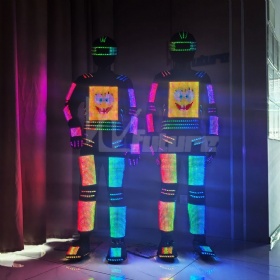 LED display screen robot clothing
