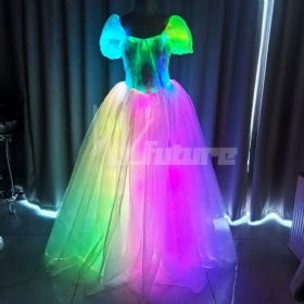LED-lit princess dress