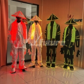 LED发光武士服