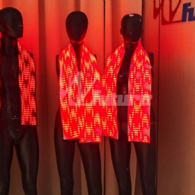 led发光围巾