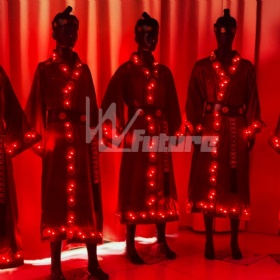 LED发光男款汉服