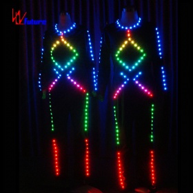Full ColorLED Tron Costumes for stage performance wireless control Programmable cosplay WL-74