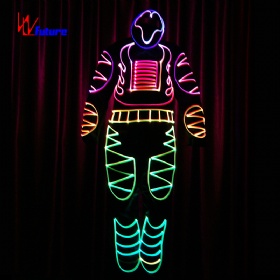 Future Talent dance fiber optic clothing wireless programming control electric light dance clothing WL-92